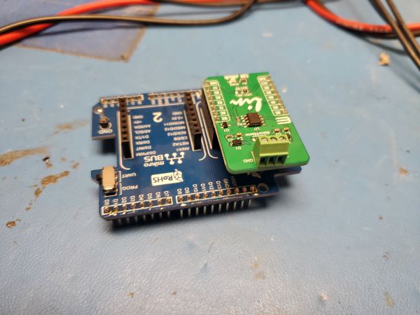 lin module with arduino mount